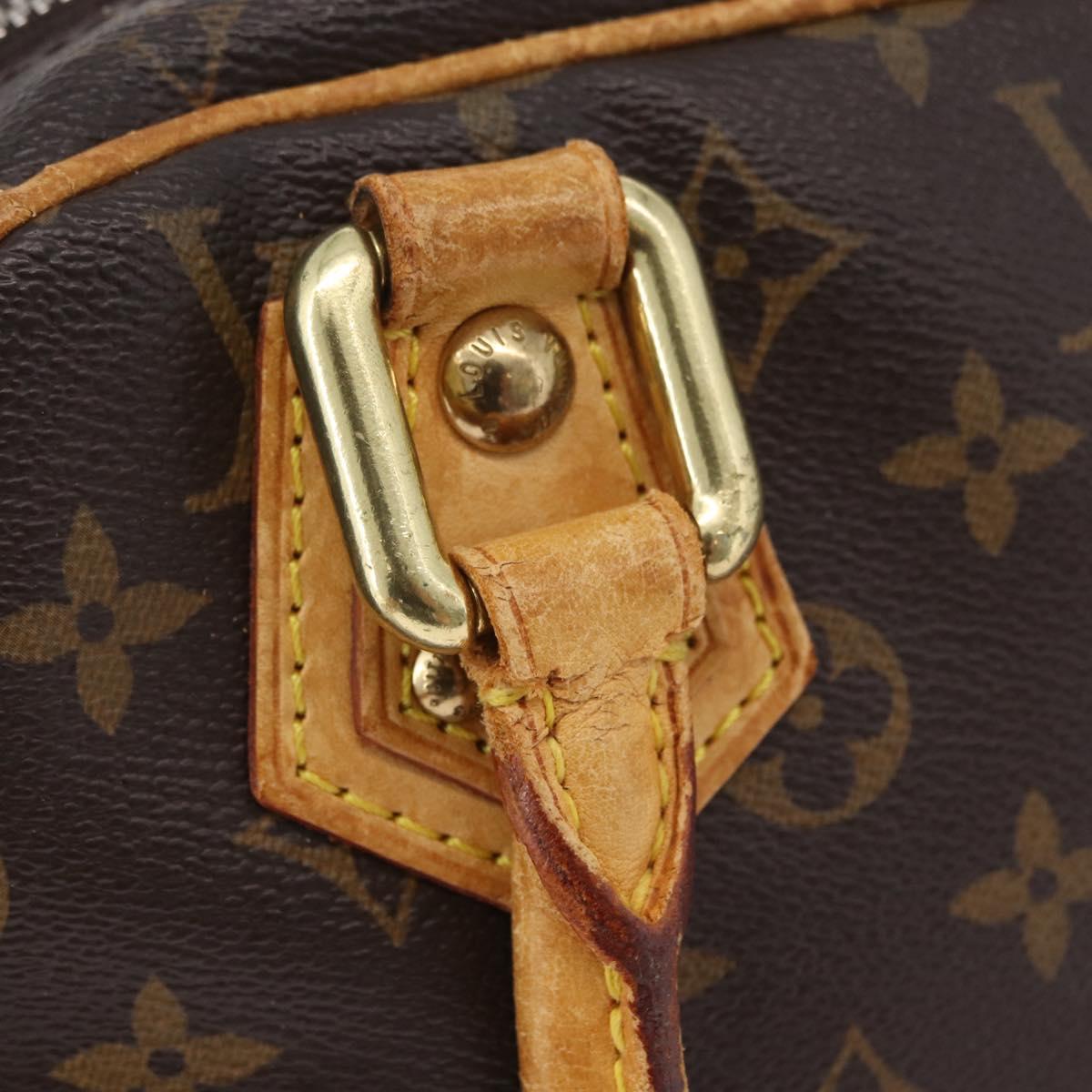 LOUIS VUITTON Monogram Manhattan PM Hand Bag M40026 LV Auth 209632