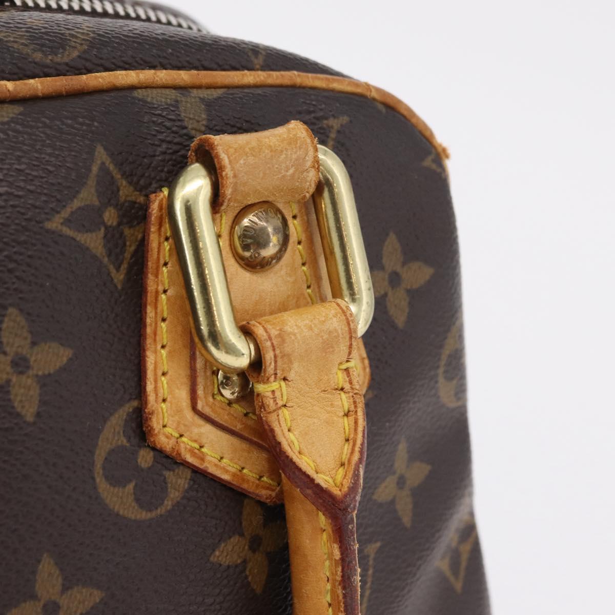 LOUIS VUITTON Monogram Manhattan PM Hand Bag M40026 LV Auth 209632