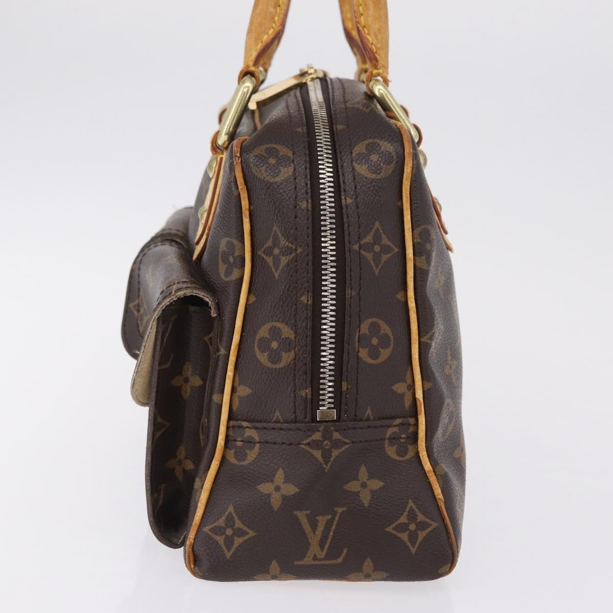 LOUIS VUITTON Monogram Manhattan PM Hand Bag M40026 LV Auth 209632