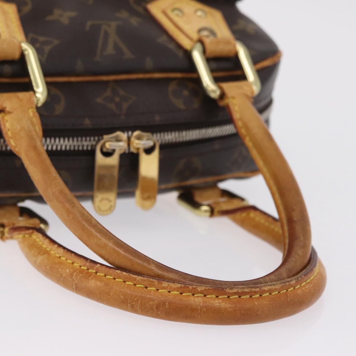 LOUIS VUITTON Monogram Manhattan PM Hand Bag M40026 LV Auth 209632