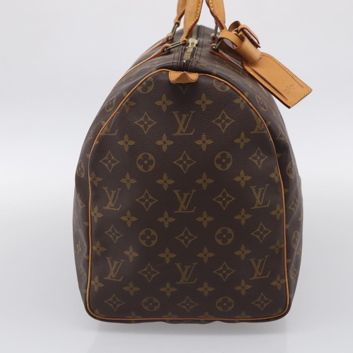 LOUIS VUITTON Monogram Keepall 50 Boston Bag M41426 LV Auth 209633V