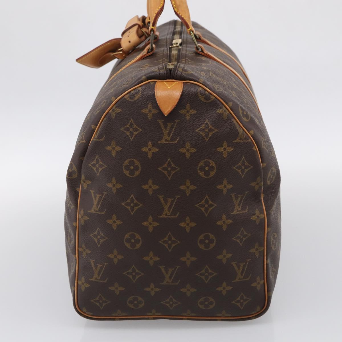 LOUIS VUITTON Monogram Keepall 50 Boston Bag M41426 LV Auth 209633V