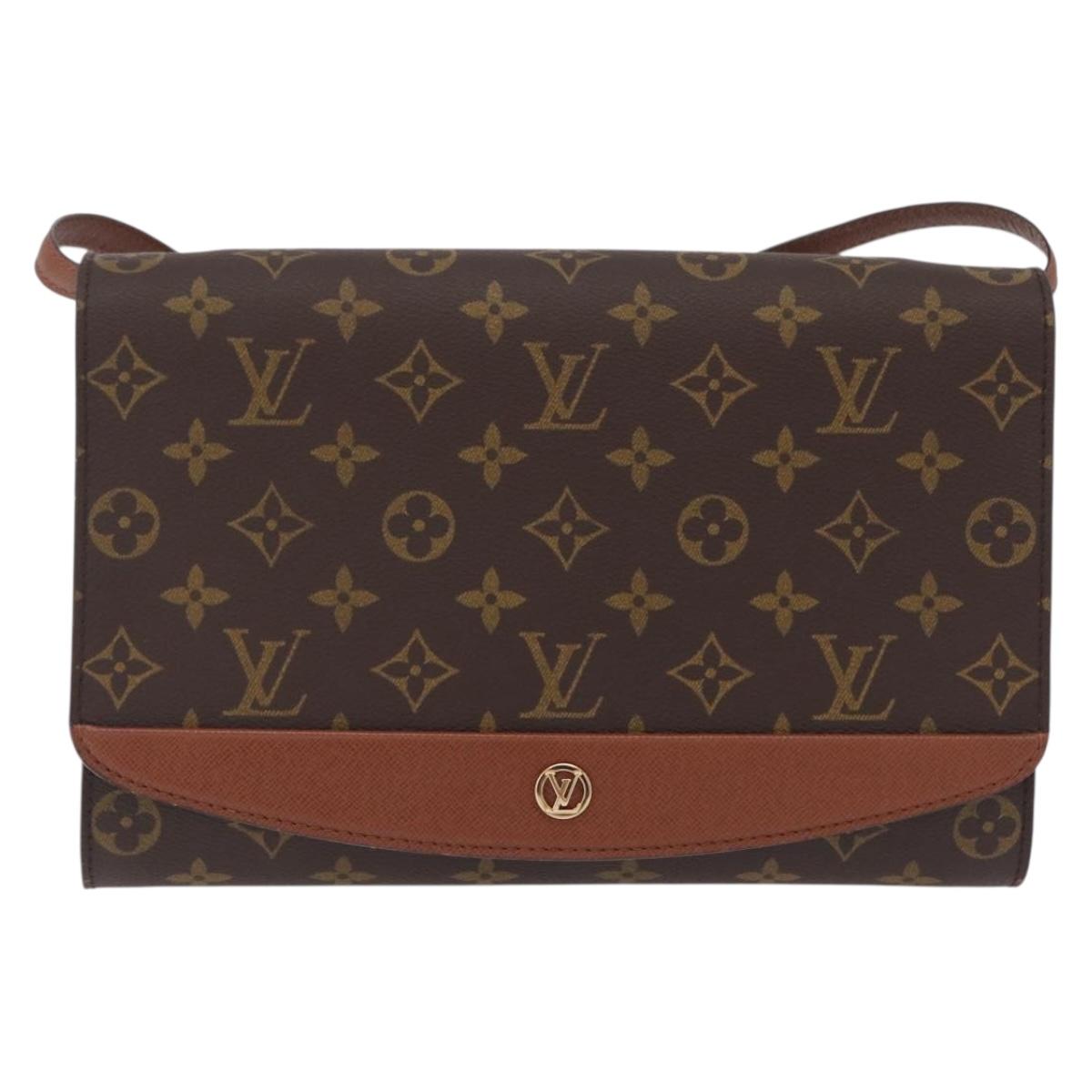 LOUIS VUITTON Monogram Bordeaux 24 Shoulder Bag M51798 LV Auth 209636A