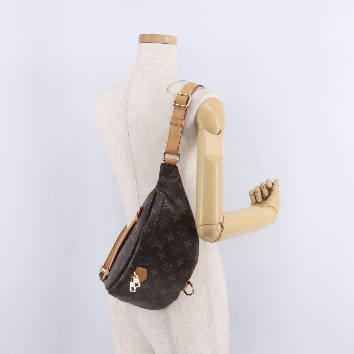 LOUIS VUITTON Monogram Bum Bag Shoulder Bag M43644 LV Auth 209641V
