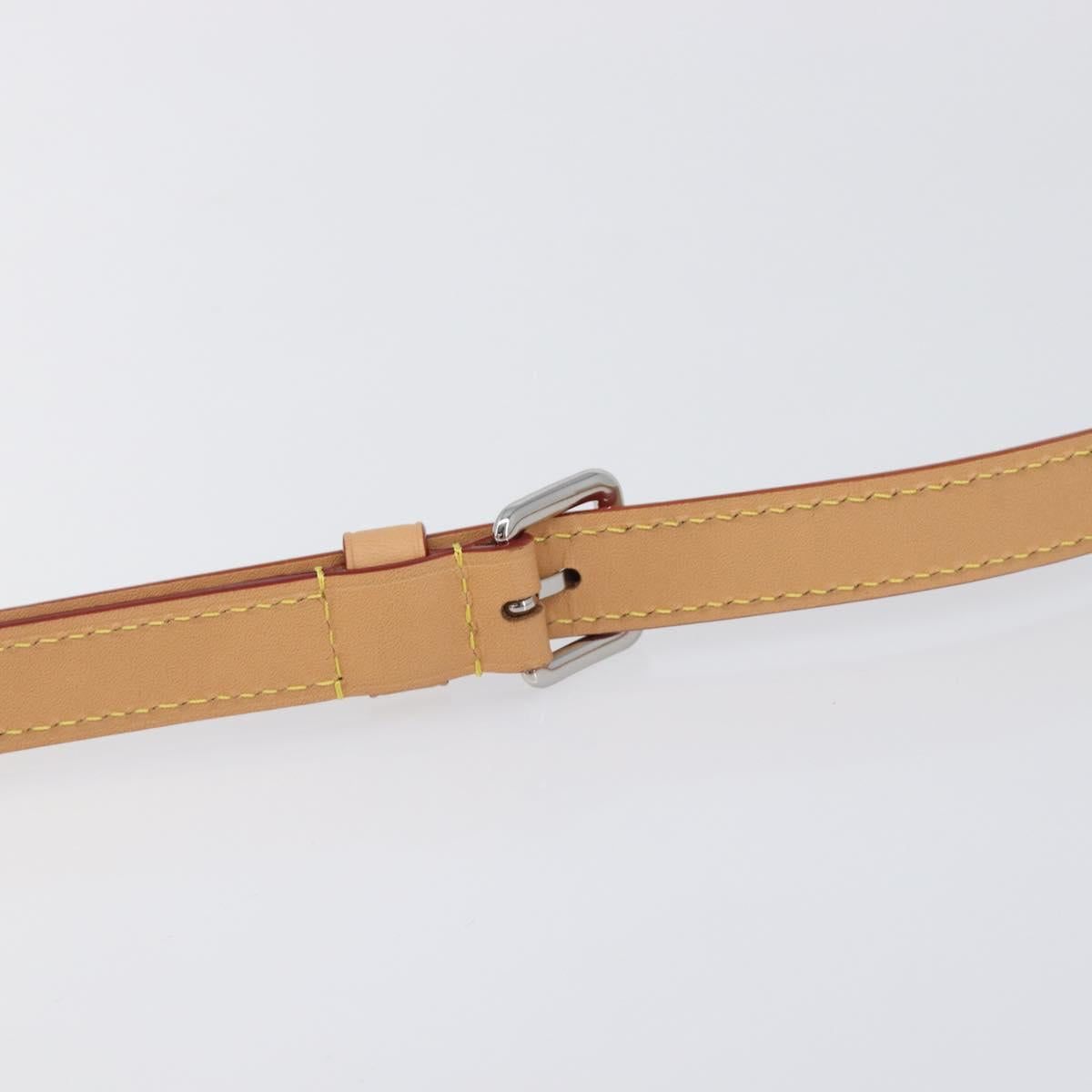 LOUIS VUITTON Vertical Box Trunk Shoulder Bag Saffron M59666 Auth 209644SAM
