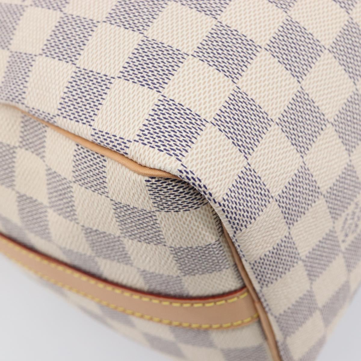 LOUIS VUITTON Damier Azur Speedy Bandouliere 25 Hand Bag N41374 Auth 209646SAV