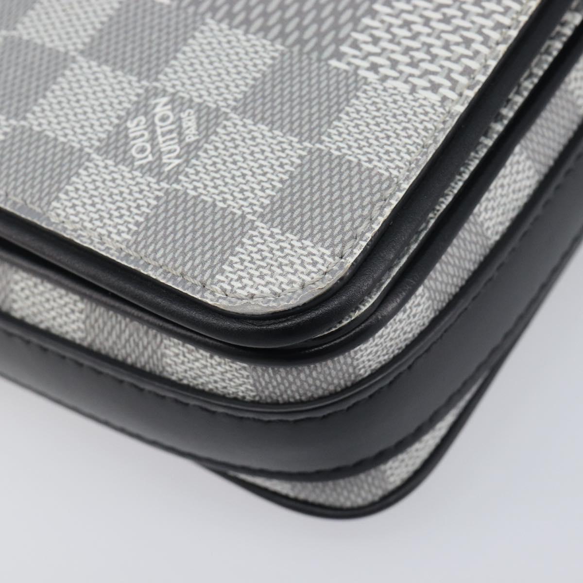 LOUIS VUITTON Damier Graphite Studio Messenger Antarctica N50014 Auth 209647SAM