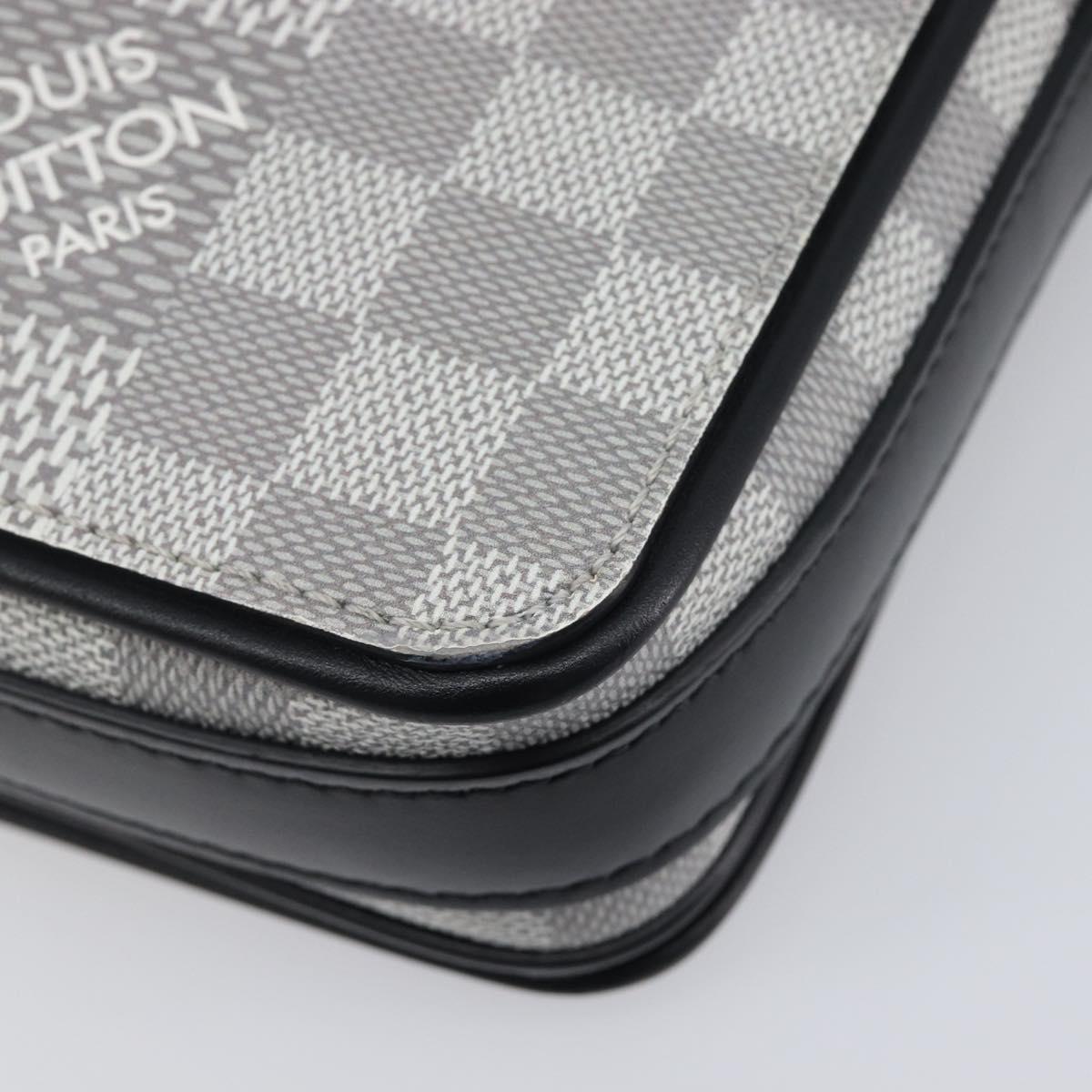 LOUIS VUITTON Damier Graphite Studio Messenger Antarctica N50014 Auth 209647SAM