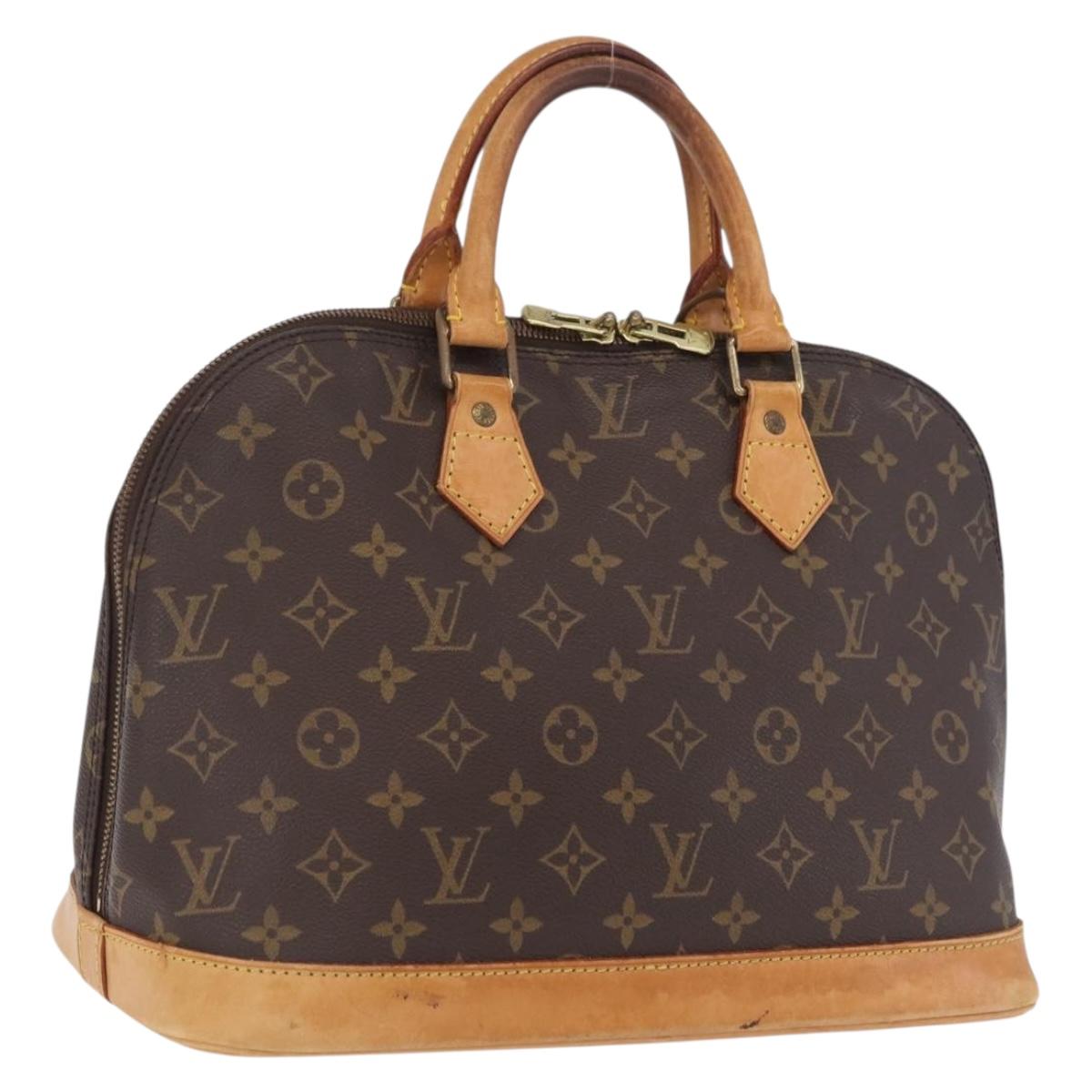 LOUIS VUITTON Monogram Alma Hand Bag M51130 LV Auth 209652A