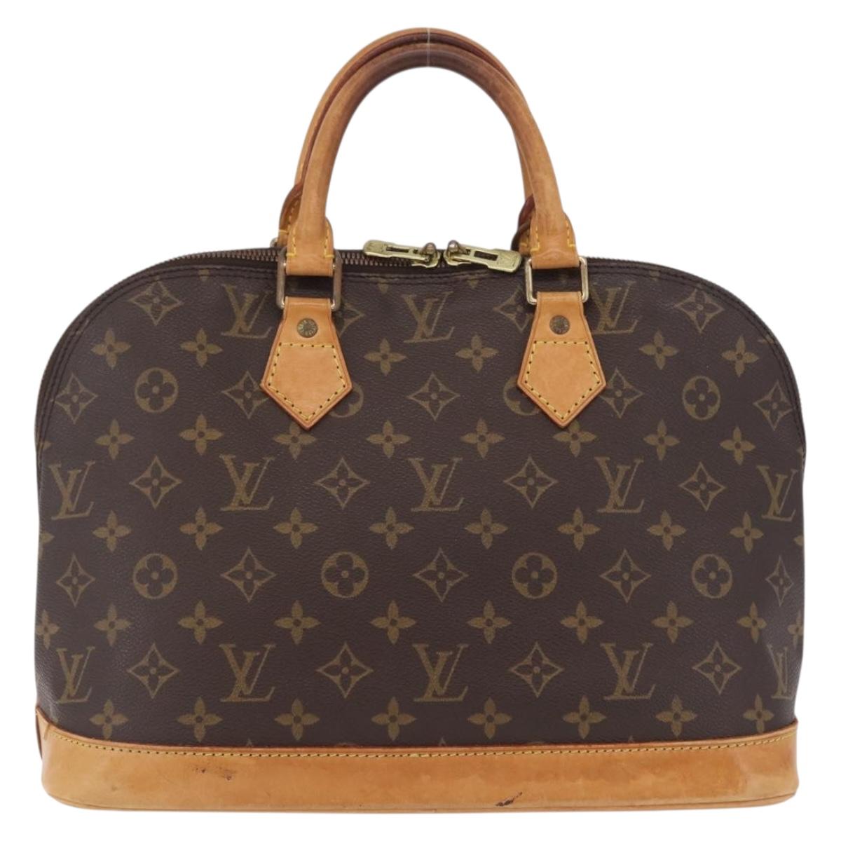 LOUIS VUITTON Monogram Alma Hand Bag M51130 LV Auth 209652A