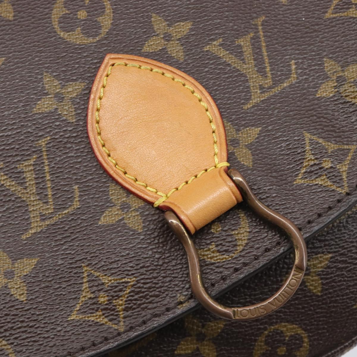 LOUIS VUITTON Monogram Saint Cloud MM Shoulder Bag M51243 LV Auth 209666V
