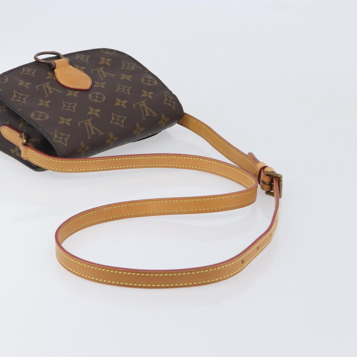 LOUIS VUITTON Monogram Saint Cloud MM Shoulder Bag M51243 LV Auth 209666V