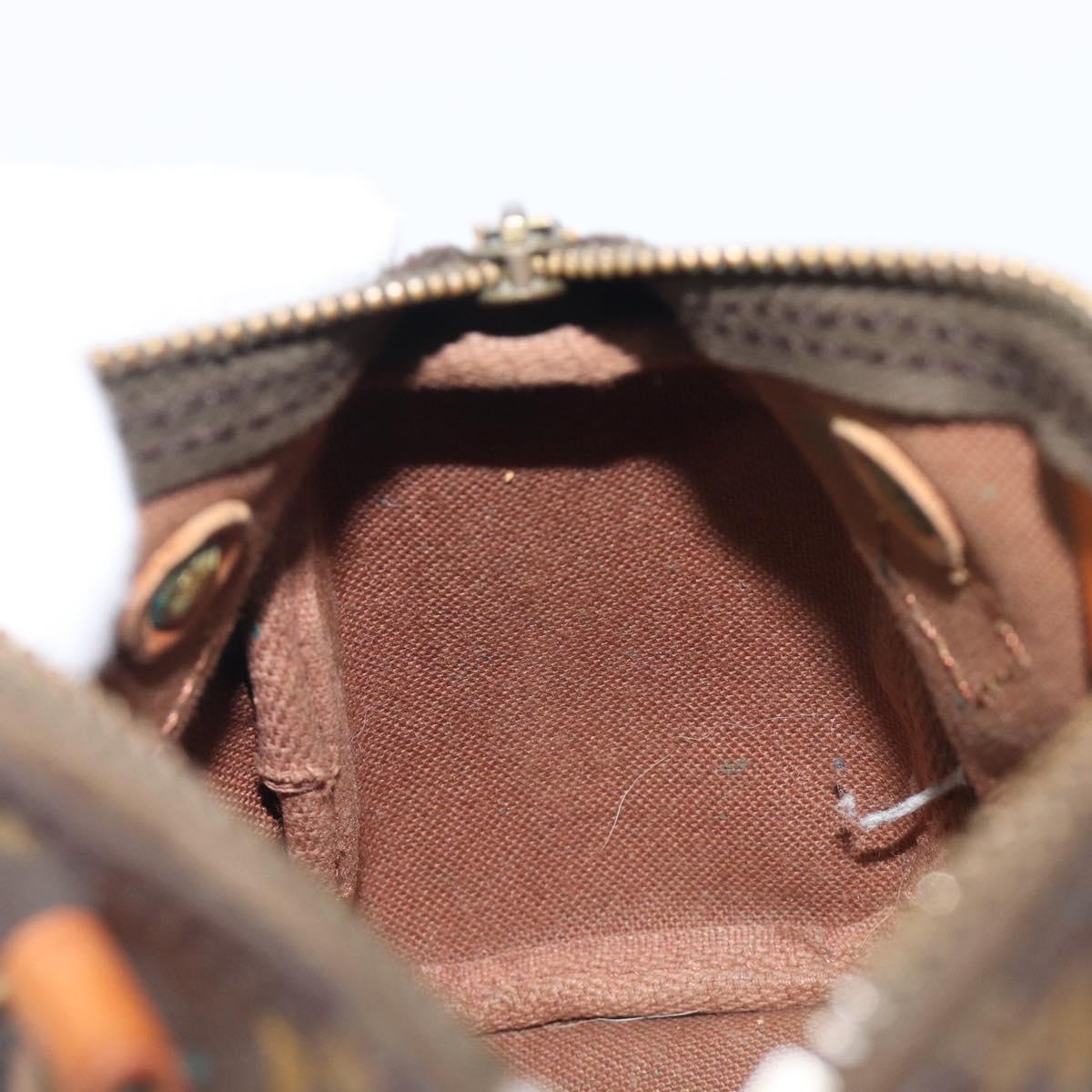 LOUIS VUITTON Monogram Mini Speedy Hand Bag M41534 LV Auth 209680