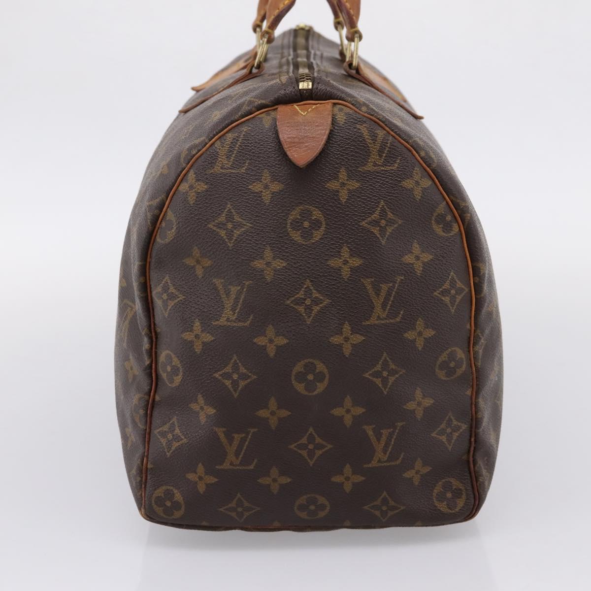 LOUIS VUITTON Monogram Speedy 40 Hand Bag M41522 LV Auth 209686