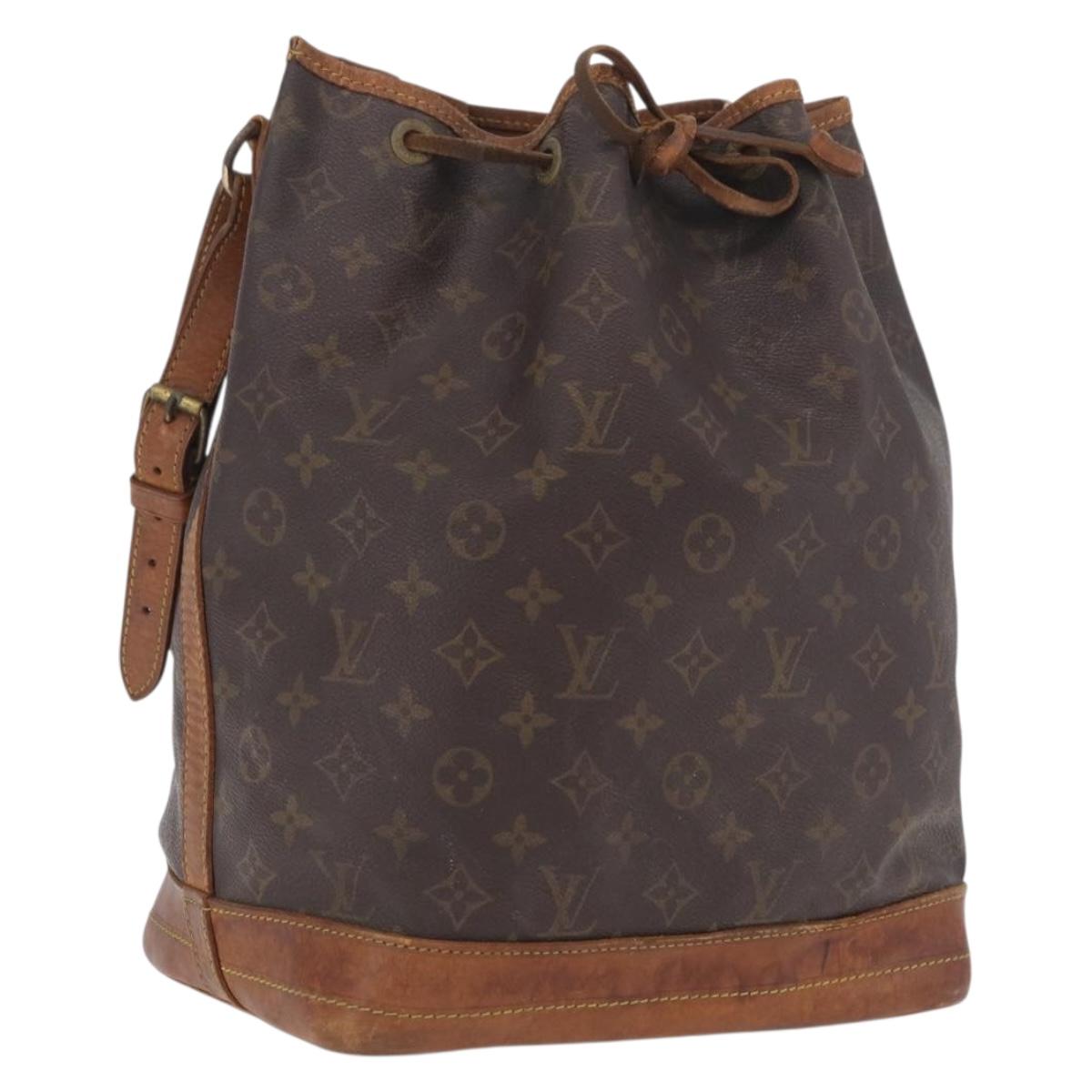 LOUIS VUITTON Monogram Noe Shoulder Bag M42224 LV Auth 209690