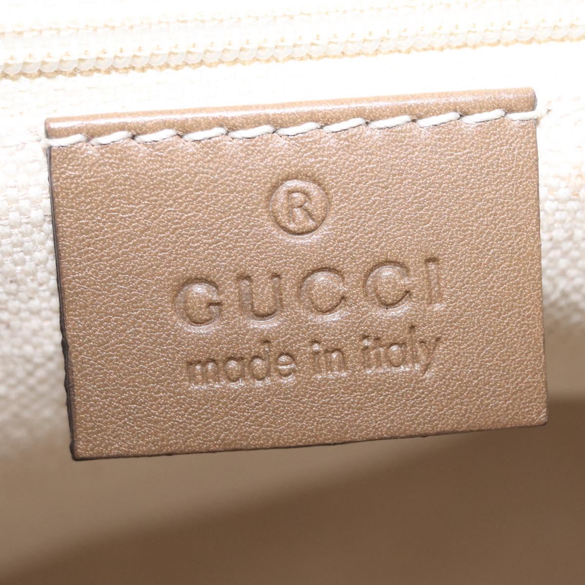 GUCCI GuccissimaGG Sukey Hand Bag Leather Brown Gold Tone 247902 Auth 209691A