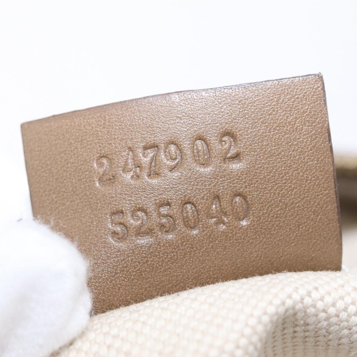 GUCCI GuccissimaGG Sukey Hand Bag Leather Brown Gold Tone 247902 Auth 209691A