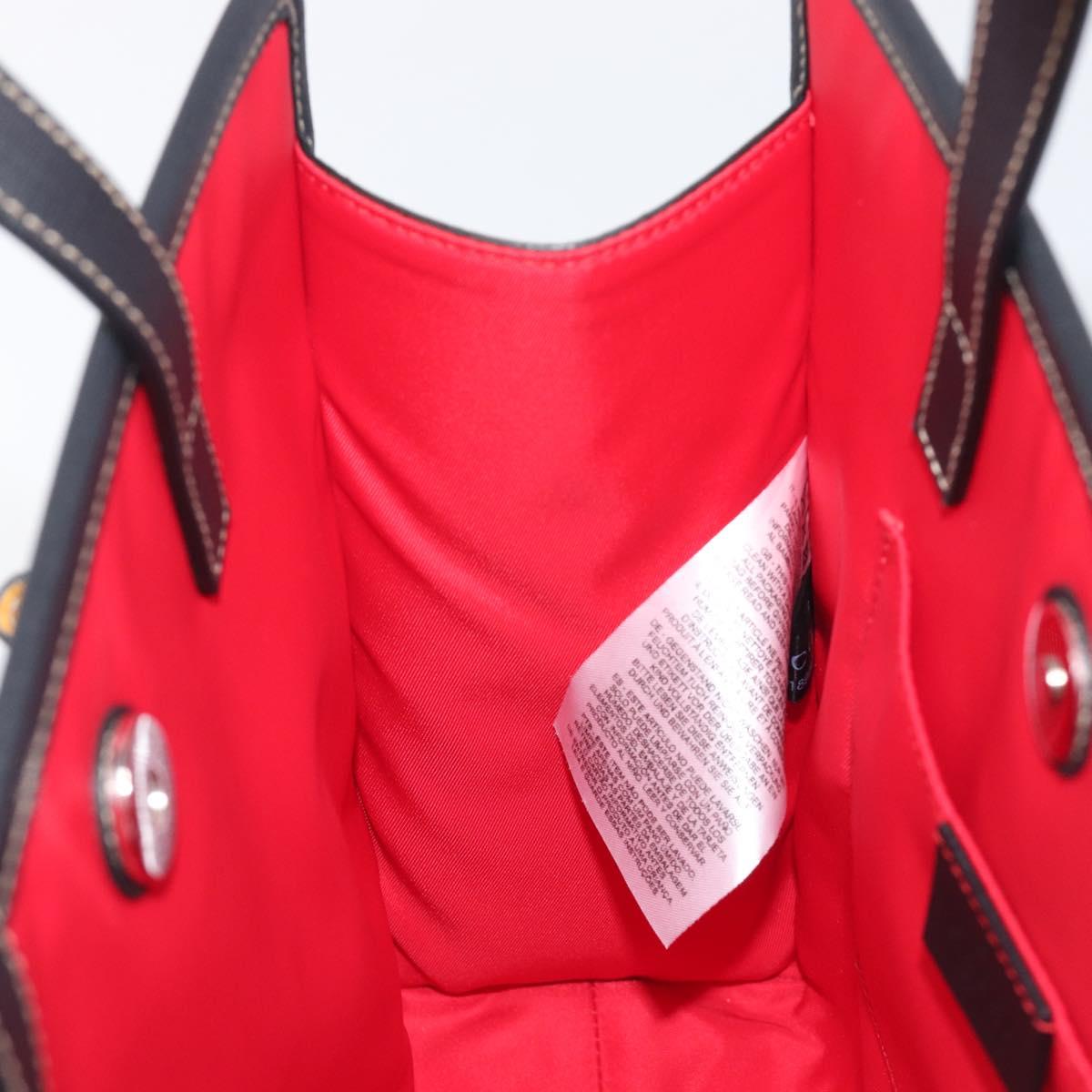 GUCCI GG Supreme Childrens Hand Bag PVC Beige Red 664083 Auth 209696M