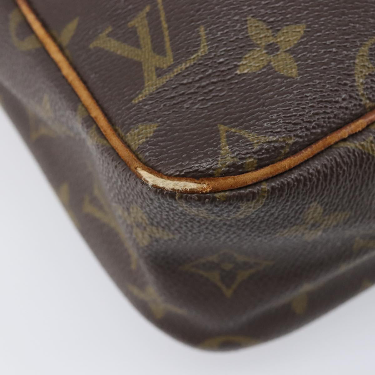 LOUIS VUITTON Monogram Marceau Shoulder Bag M40264 LV Auth 209698