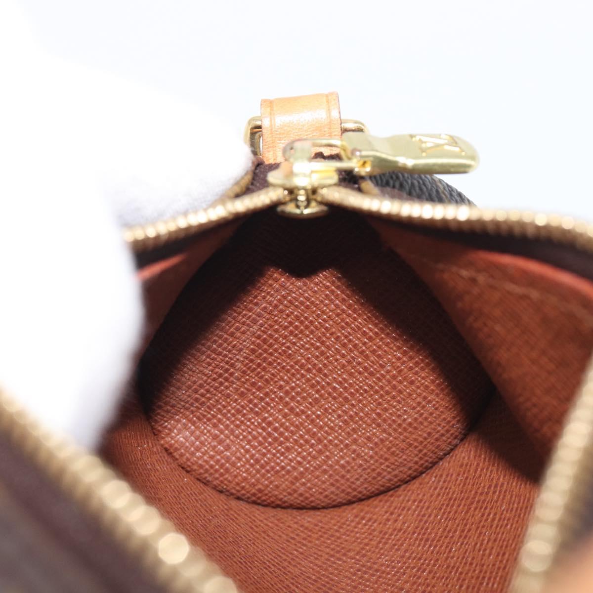 LOUIS VUITTON Monogram Papillon Pouch Pouch LV Auth 209700
