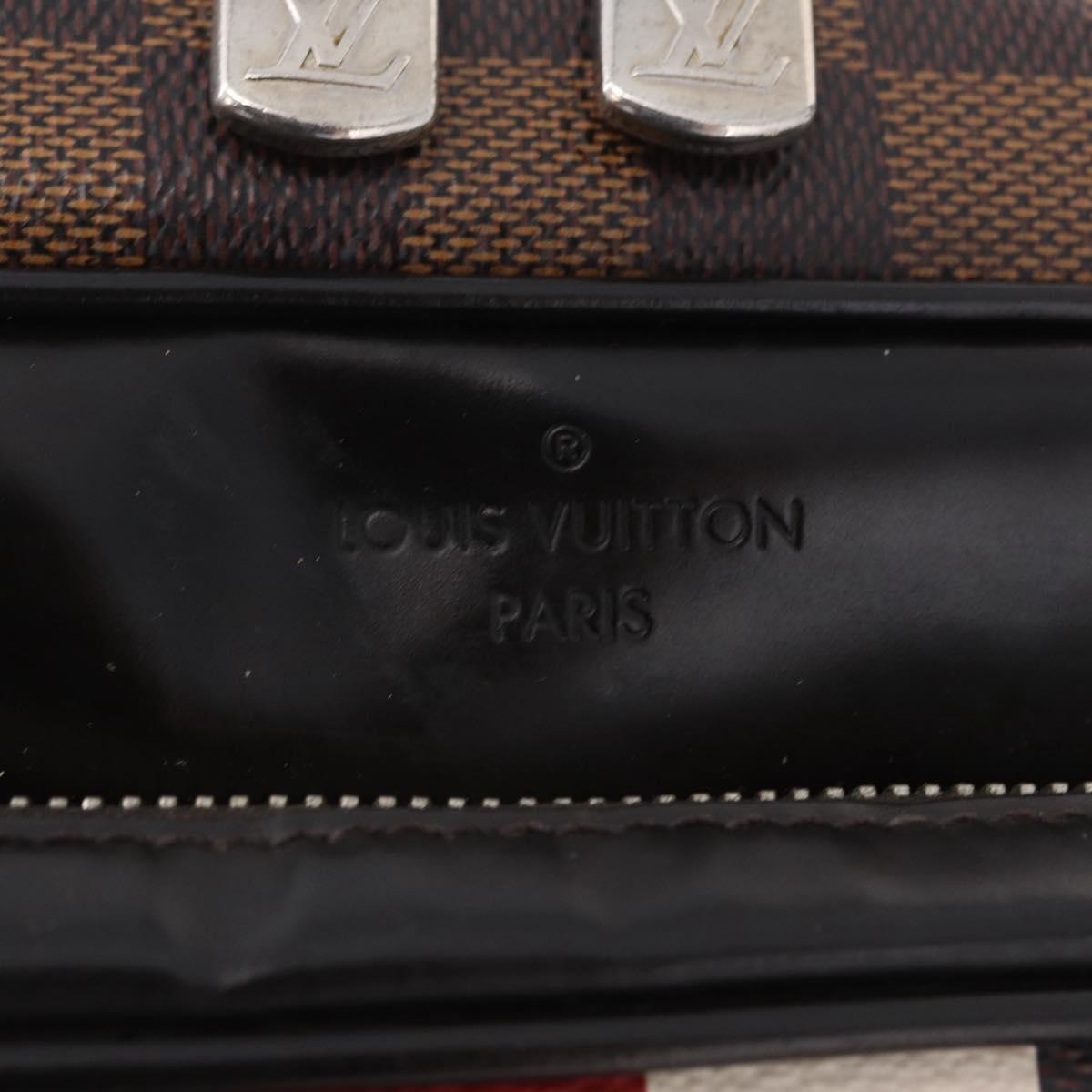 LOUIS VUITTON Damier Ebene Chapman Brothers Nile PM Bag N42704 LV Auth 209703A