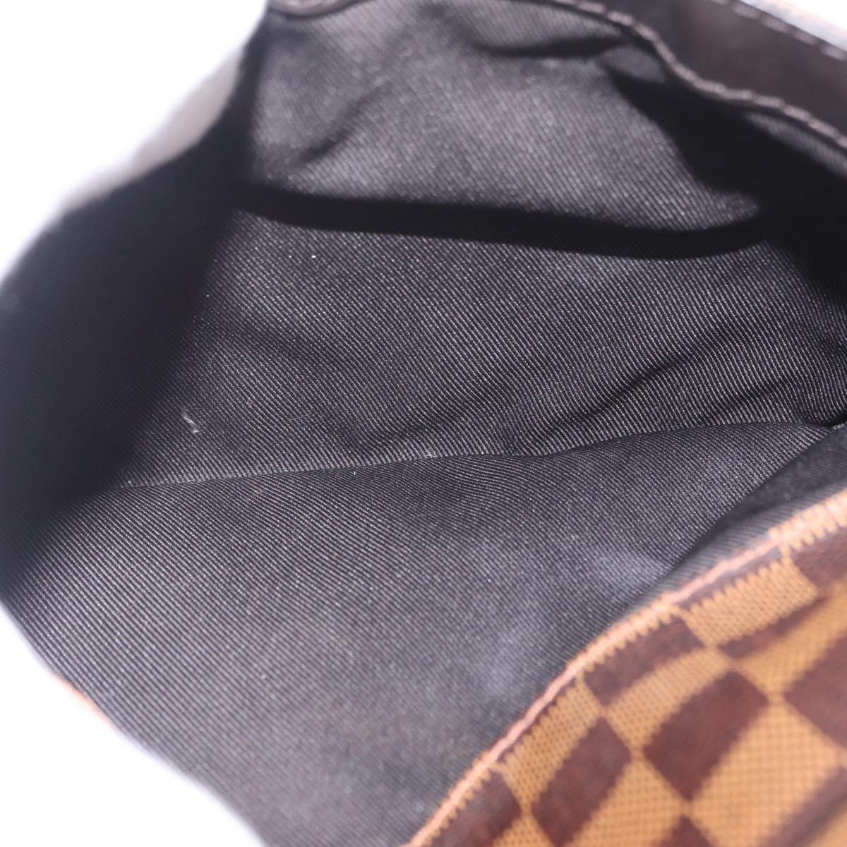 LOUIS VUITTON Damier Ebene Chapman Brothers Nile PM Bag N42704 LV Auth 209703A