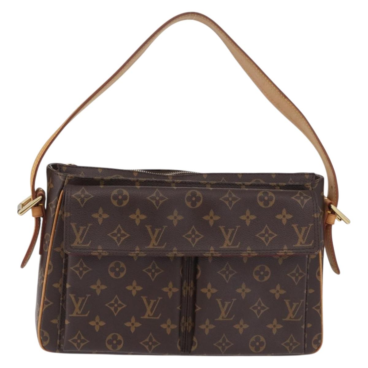 LOUIS VUITTON Monogram Viva Cite GM Shoulder Bag M51163 LV Auth 209704V