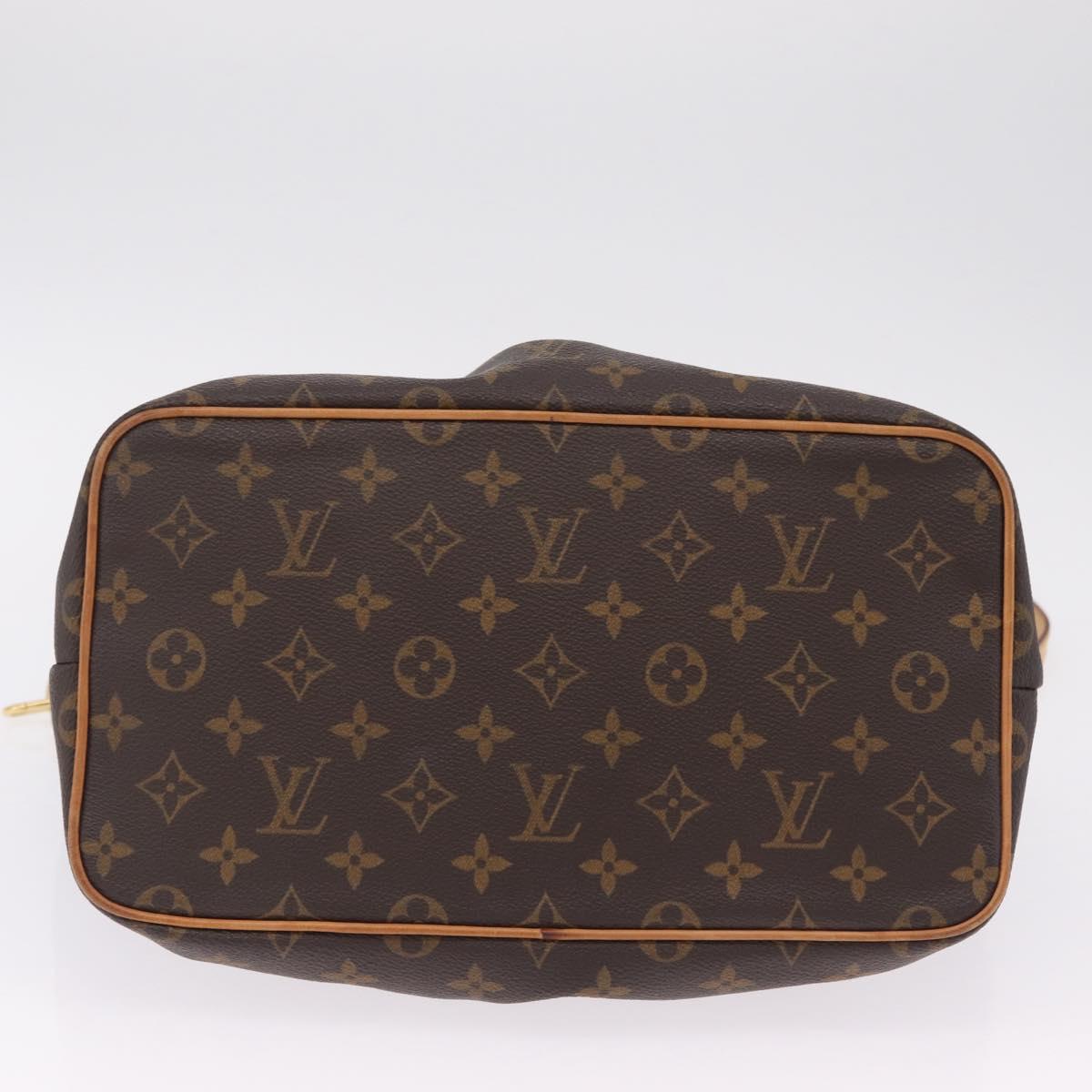 LOUIS VUITTON Monogram Palermo PM Tote Bag M40145 LV Auth 209707V