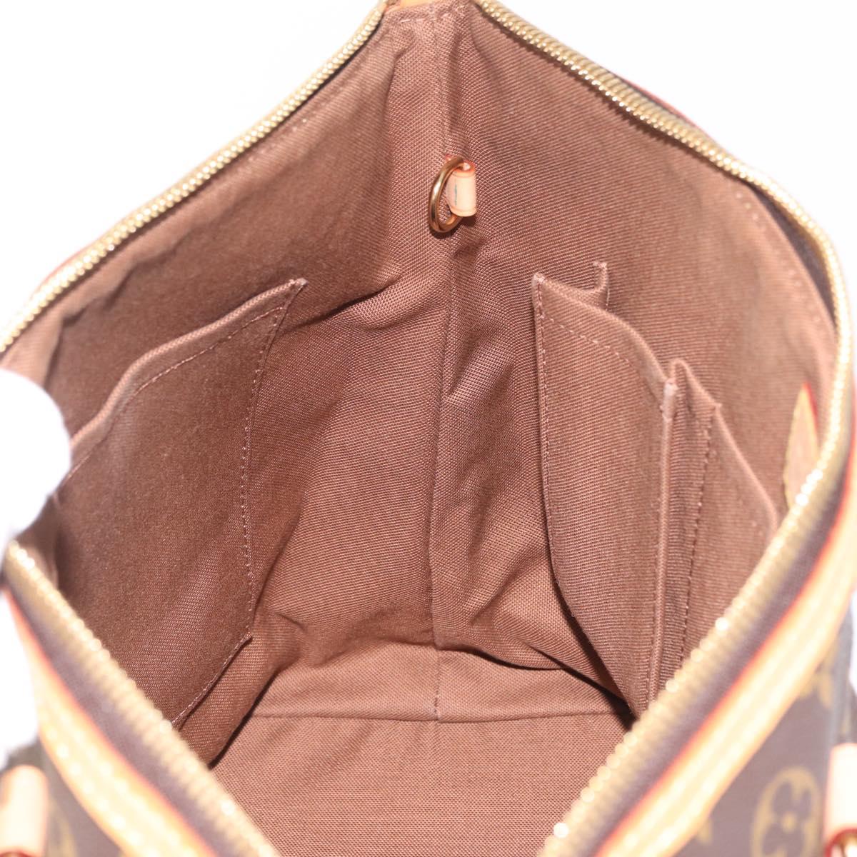 LOUIS VUITTON Monogram Palermo PM Tote Bag M40145 LV Auth 209707V