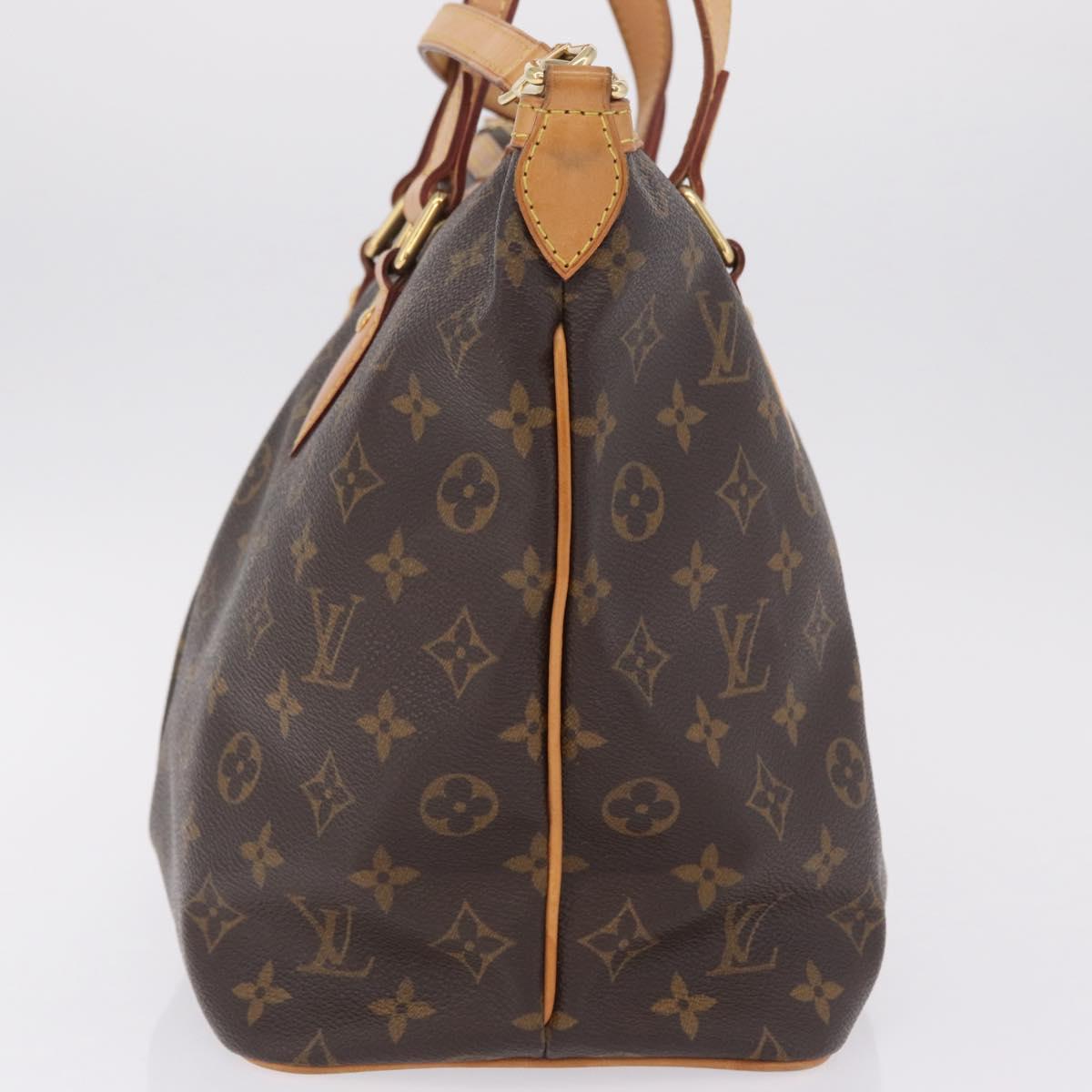 LOUIS VUITTON Monogram Palermo PM Tote Bag M40145 LV Auth 209707V