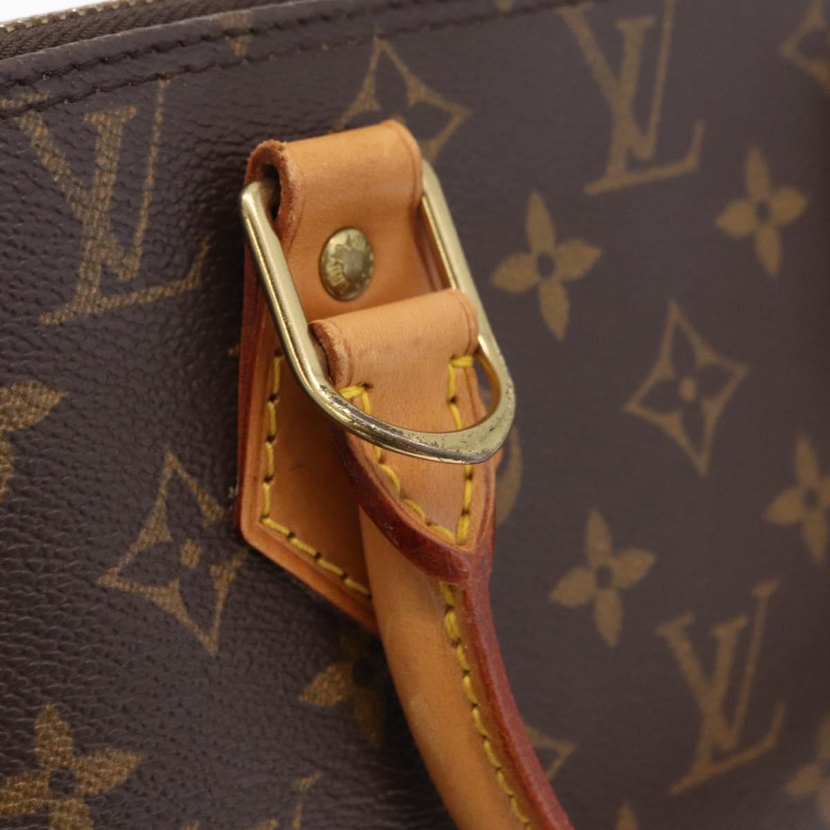 LOUIS VUITTON Monogram Alma Hand Bag M51130 LV Auth 209715A