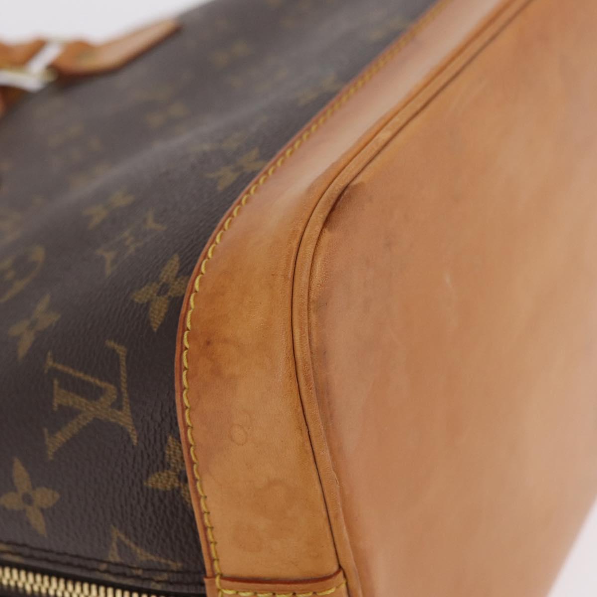 LOUIS VUITTON Monogram Alma Hand Bag M51130 LV Auth 209715A