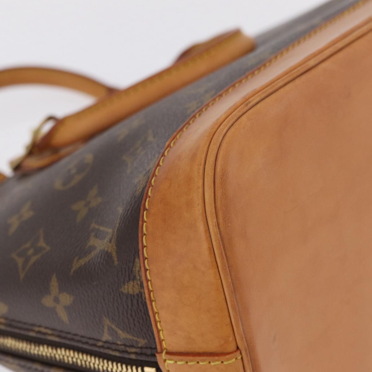 LOUIS VUITTON Monogram Alma Hand Bag M51130 LV Auth 209715A