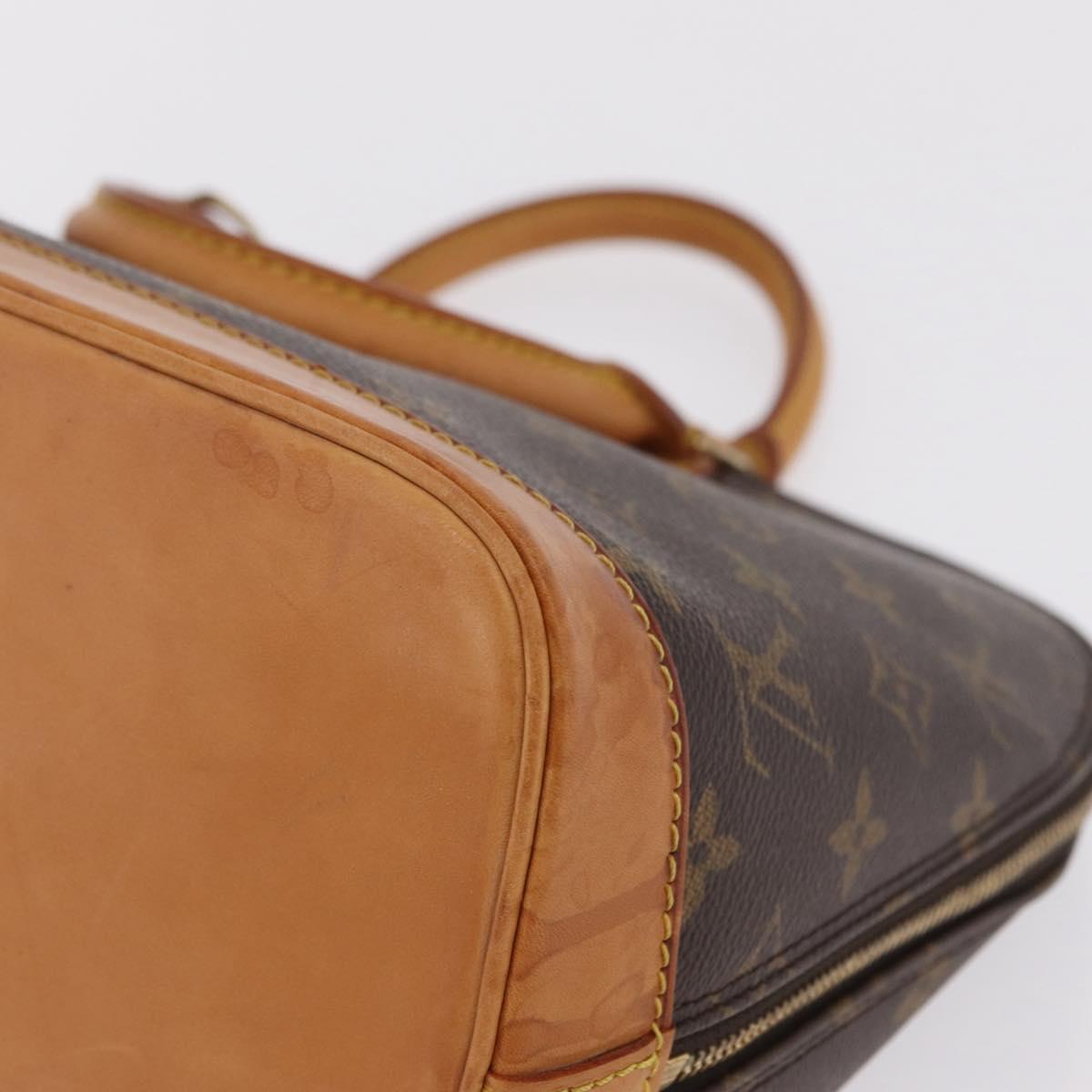 LOUIS VUITTON Monogram Alma Hand Bag M51130 LV Auth 209715A