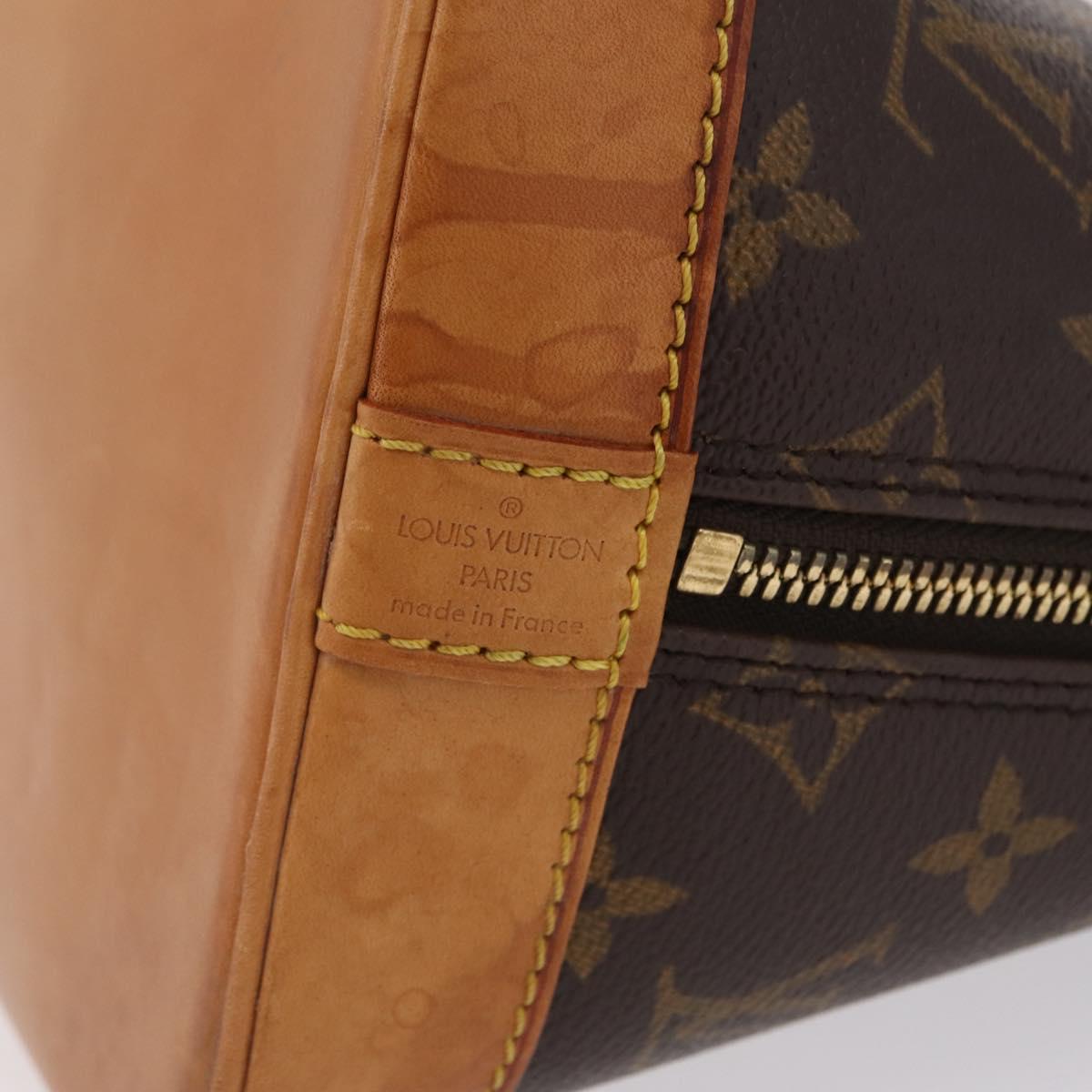 LOUIS VUITTON Monogram Alma Hand Bag M51130 LV Auth 209715A
