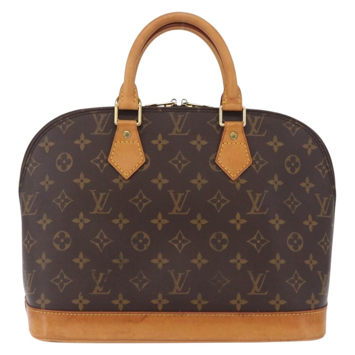 LOUIS VUITTON Monogram Alma Hand Bag M51130 LV Auth 209715A