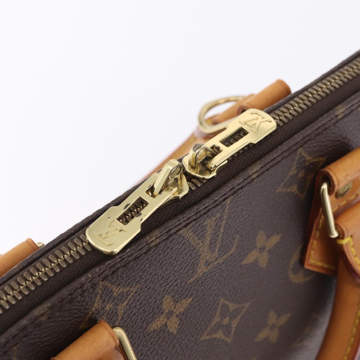 LOUIS VUITTON Monogram Alma Hand Bag M51130 LV Auth 209715A