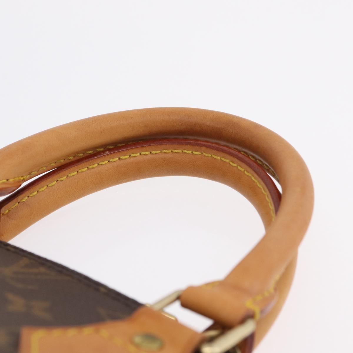 LOUIS VUITTON Monogram Alma Hand Bag M51130 LV Auth 209715A
