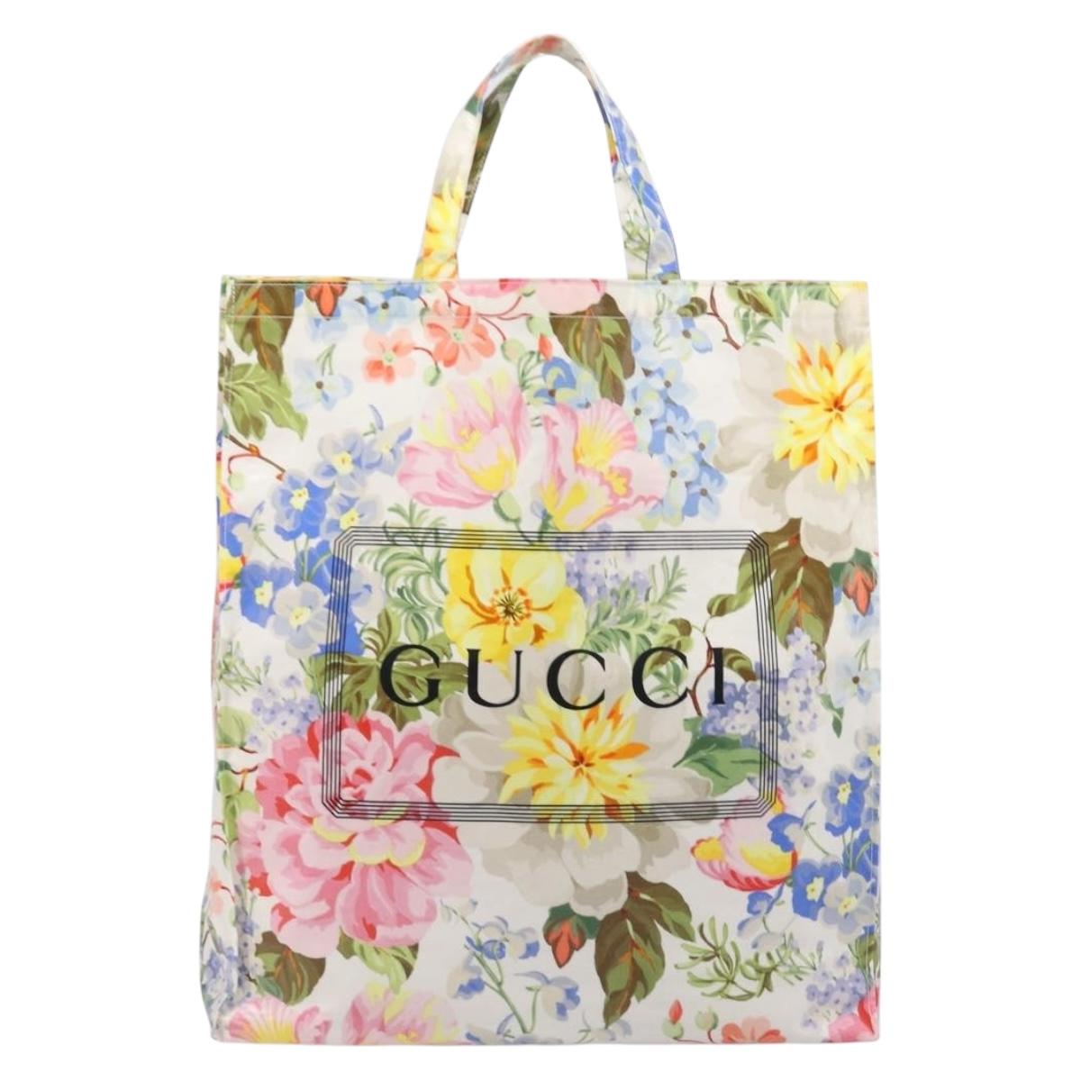 GUCCI Hand Bag PVC Multicolor 575140 Auth 209716A