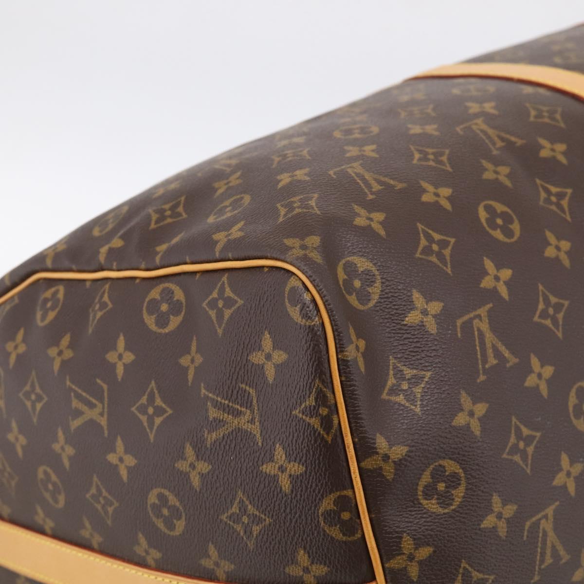 LOUIS VUITTON Monogram Keepall Bandouliere 60 Boston Bag M41412 LV Auth 209721V