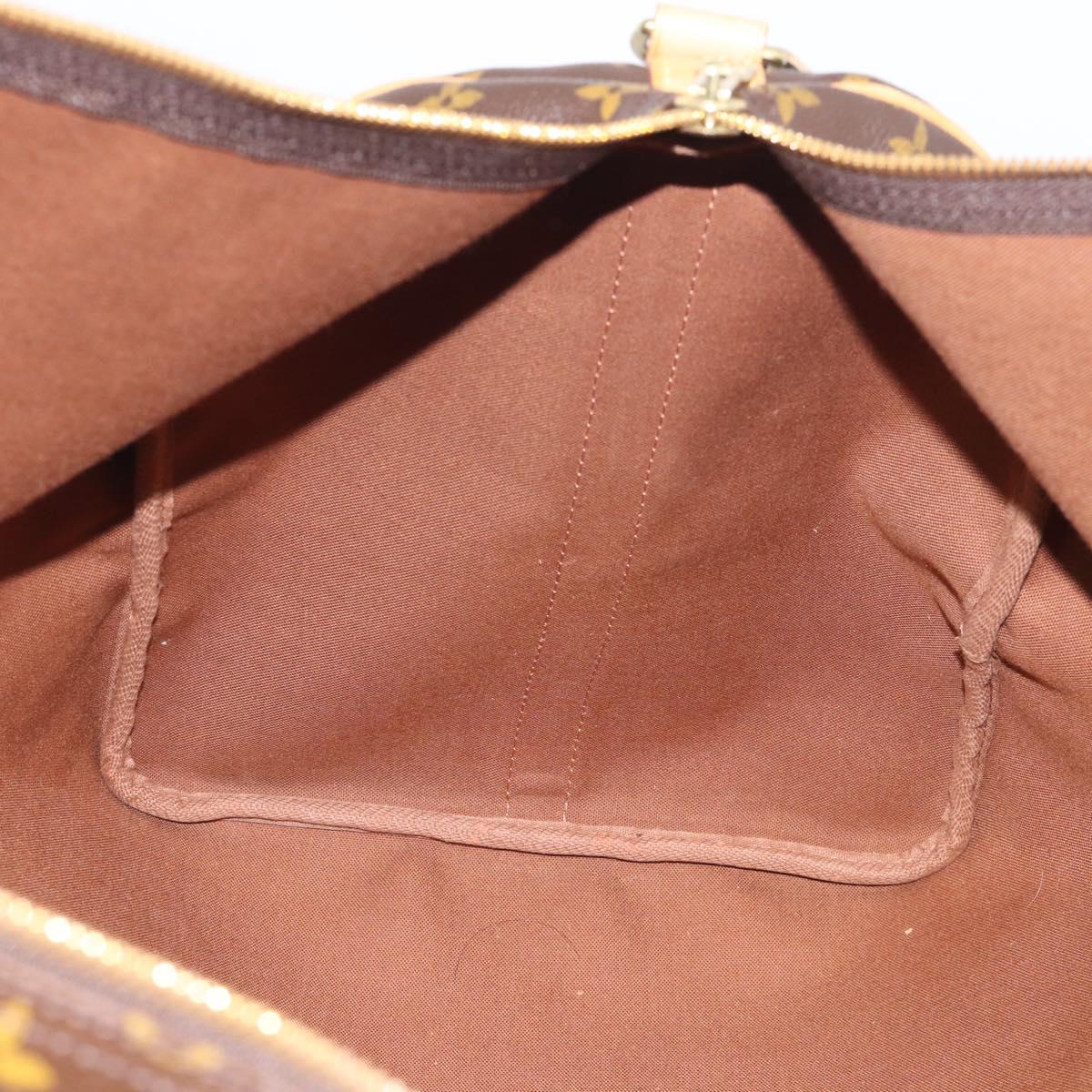 LOUIS VUITTON Monogram Keepall Bandouliere 60 Boston Bag M41412 LV Auth 209721V