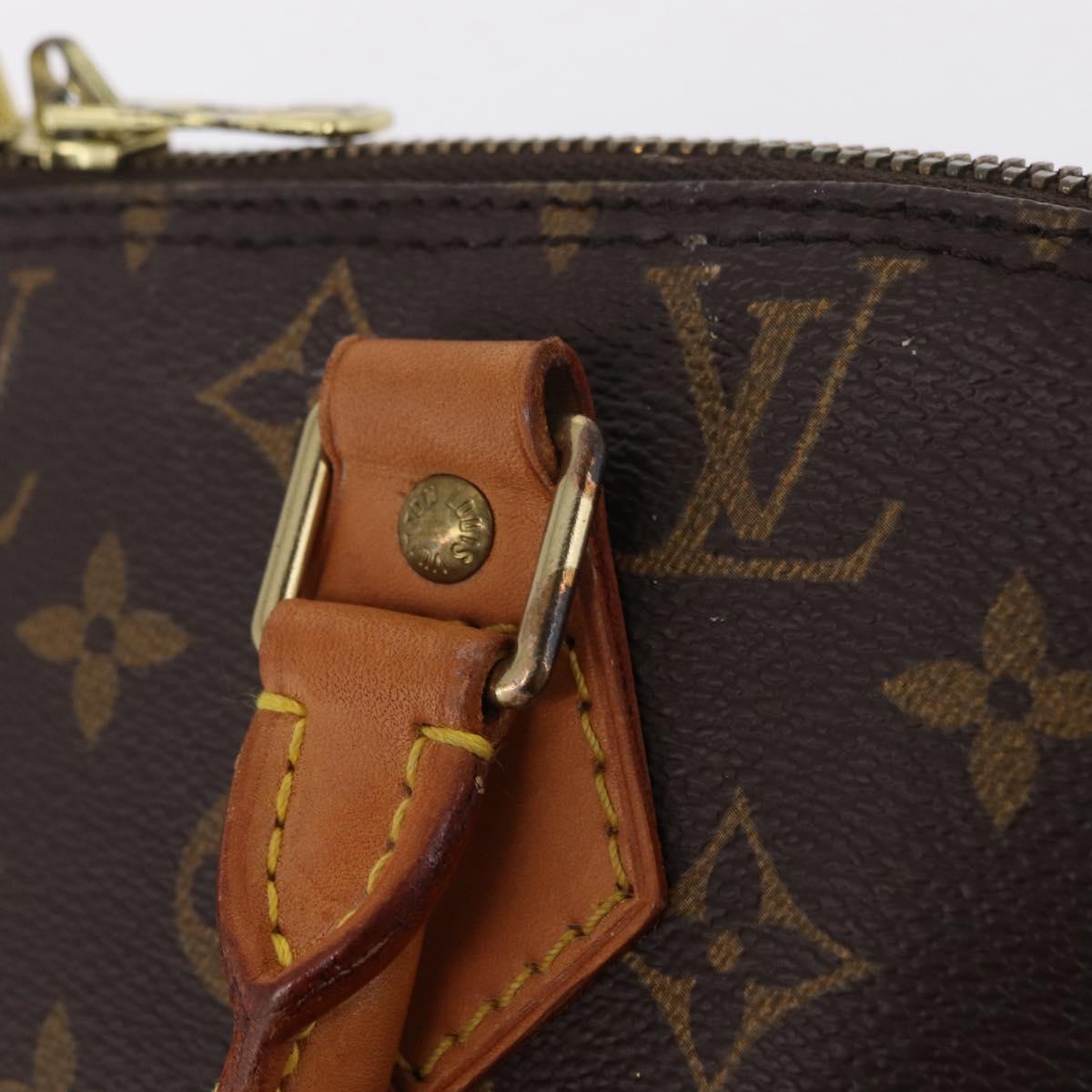 LOUIS VUITTON Monogram Alma Hand Bag M51130 LV Auth 209728A
