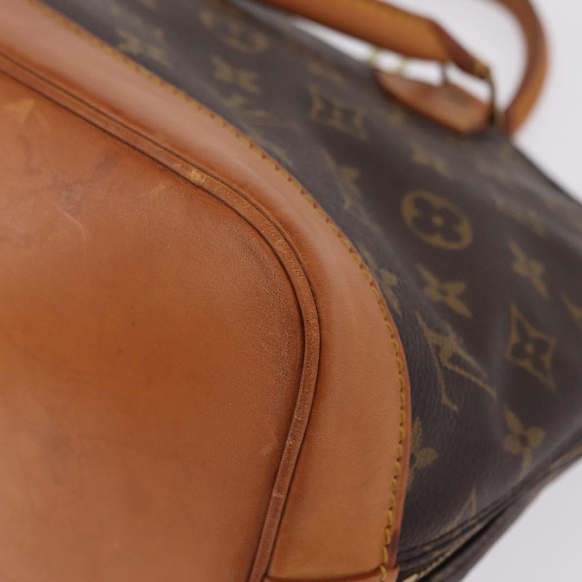 LOUIS VUITTON Monogram Alma Hand Bag M51130 LV Auth 209728A