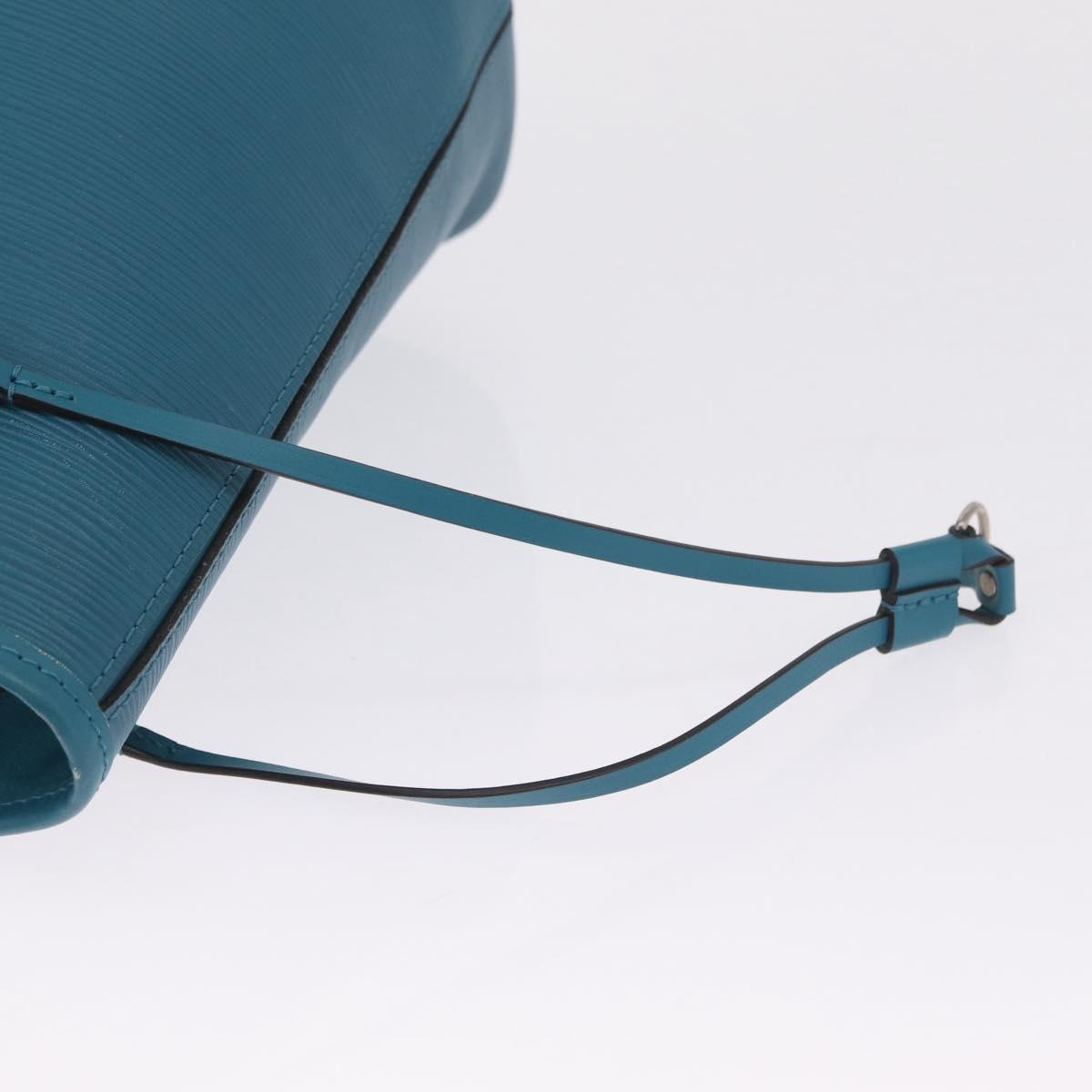 LOUIS VUITTON Epi Neverfull MM Tote Bag cyan M40930 LV Auth 209742V