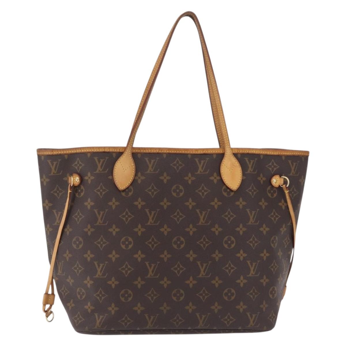LOUIS VUITTON Monogram Neverfull MM Tote Bag M40156 LV Auth 209744A