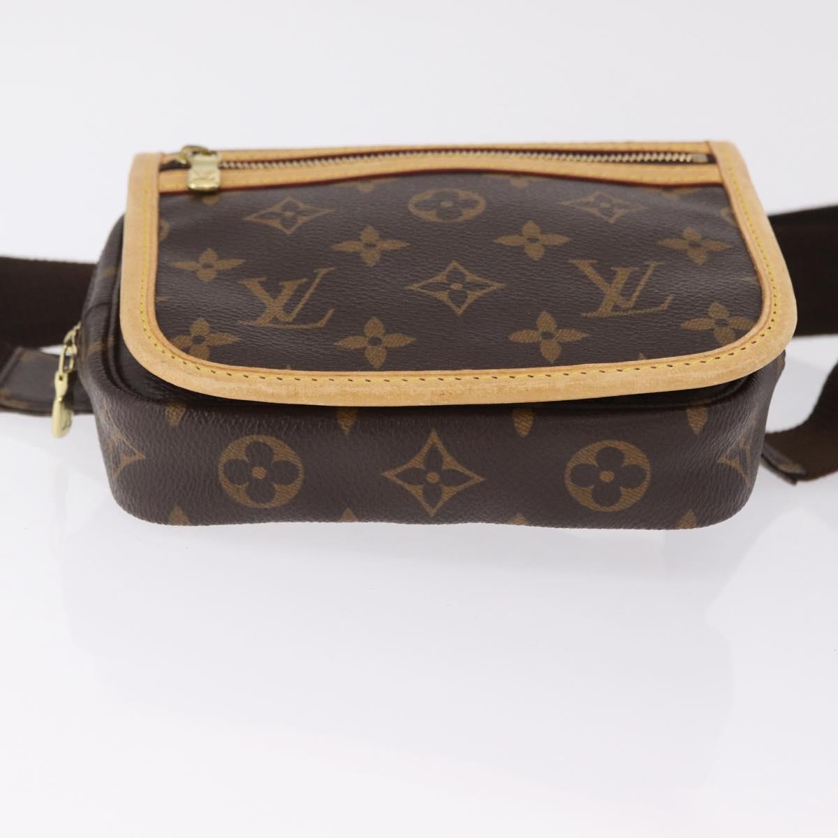 LOUIS VUITTON Monogram Bum Bag Bosphore Shoulder Bag M40108 LV Auth 209751A