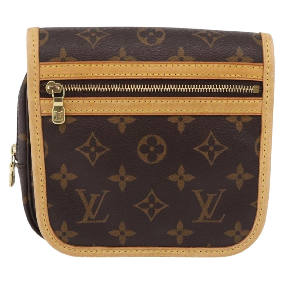 LOUIS VUITTON Monogram Bum Bag Bosphore Shoulder Bag M40108 LV Auth 209751A