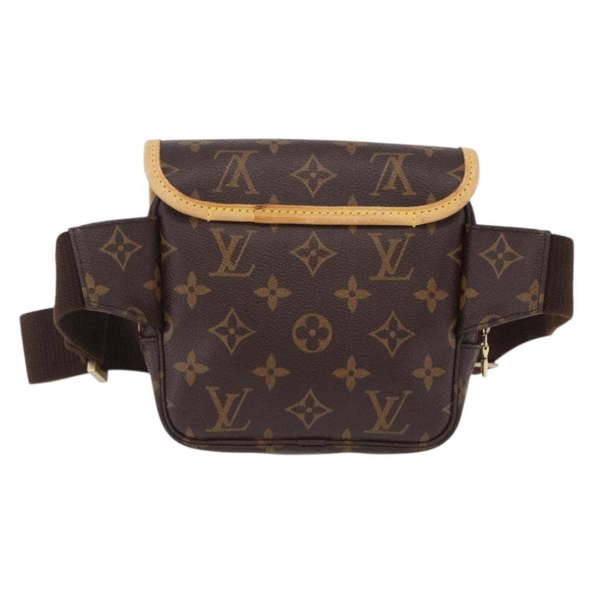 LOUIS VUITTON Monogram Bum Bag Bosphore Shoulder Bag M40108 LV Auth 209751A