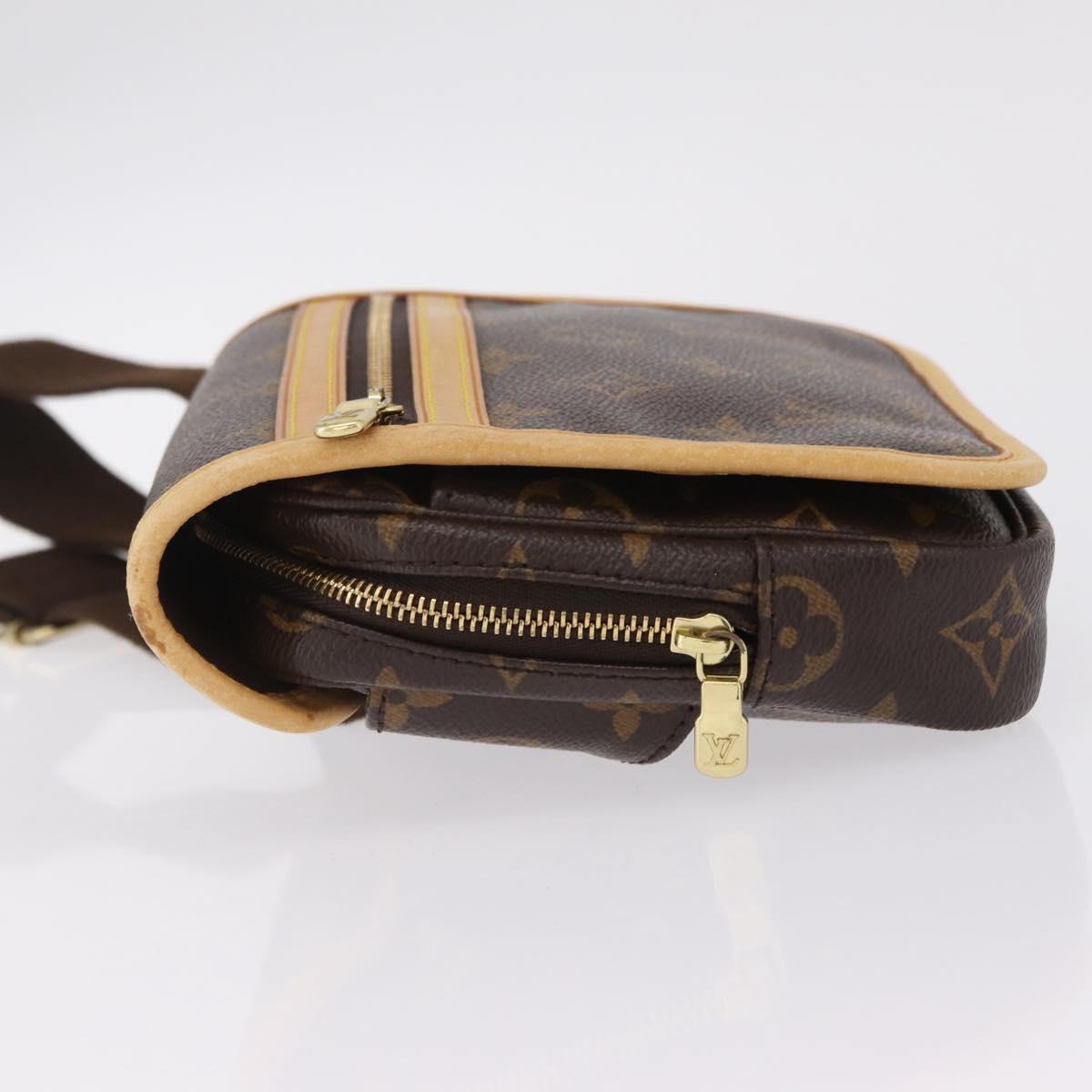 LOUIS VUITTON Monogram Bum Bag Bosphore Shoulder Bag M40108 LV Auth 209751A