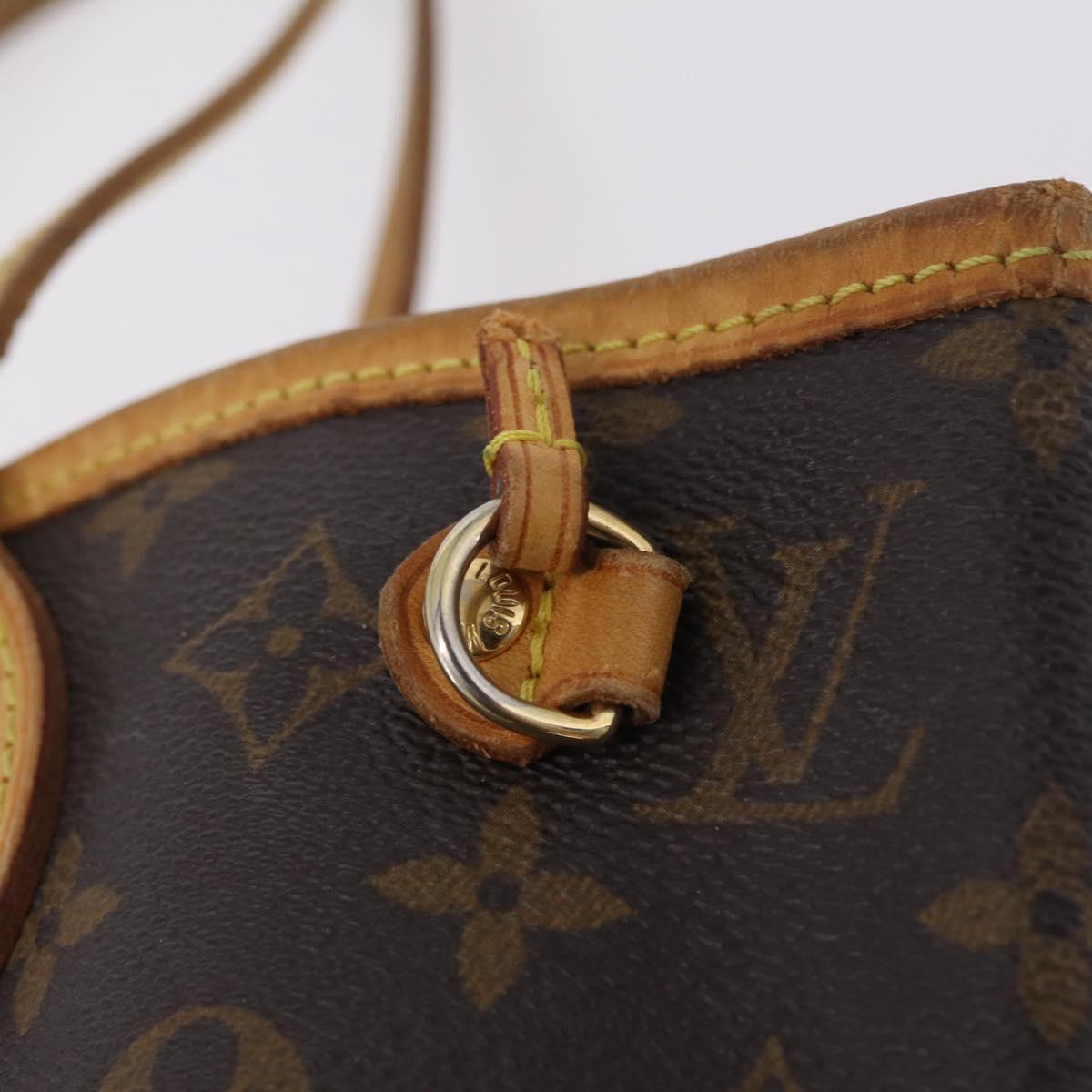 LOUIS VUITTON Monogram Neverfull PM Tote Bag M40155 LV Auth 209755